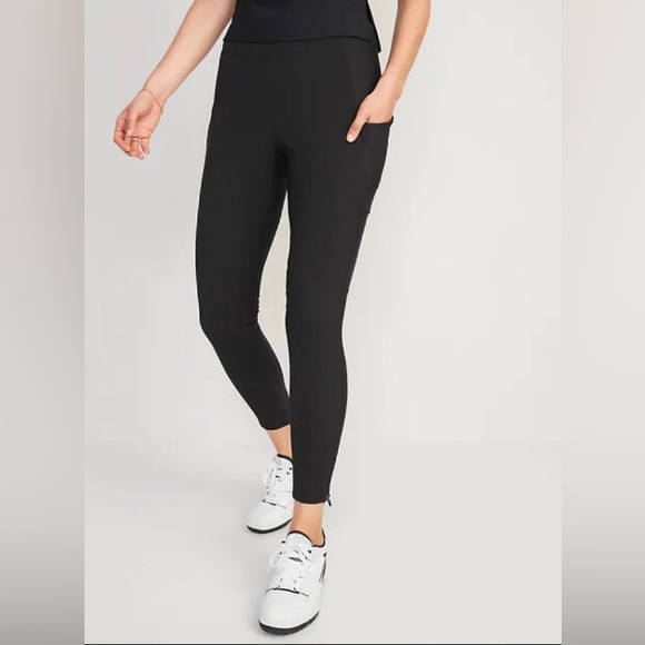 Old Navy Pants - NWT! Women's Black High-Waisted StretchTech 7/8-Length Hybrid Ankle Pants - XXL